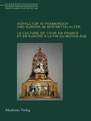 cover image of Hofkultur in Frankreich und Europa im Spätmittelalter